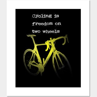 Frase de cycling Posters and Art